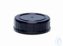 Pulvisdeckel, schwarz f&uuml;r 30-50 ml aus PP - DIN-32 Pulvisdeckel, schwarz f&uuml;r...